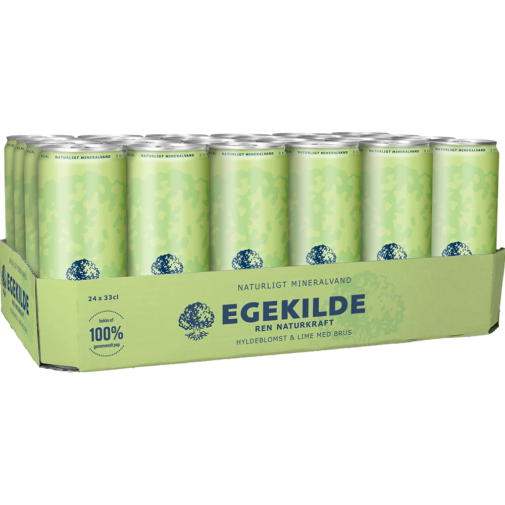 Egekilde Hyldeblomst Lime TRAY 24x 0,33L DS zzgl. DPG Pfand