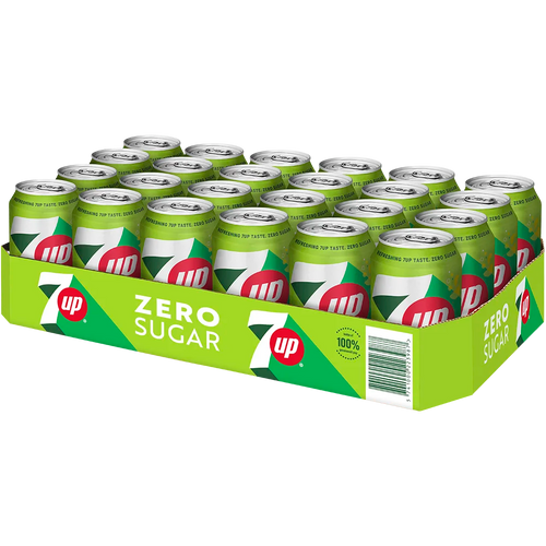 Seven-Up Zero Sugar 24x0,33L Dose zzgl. DPG Pfand