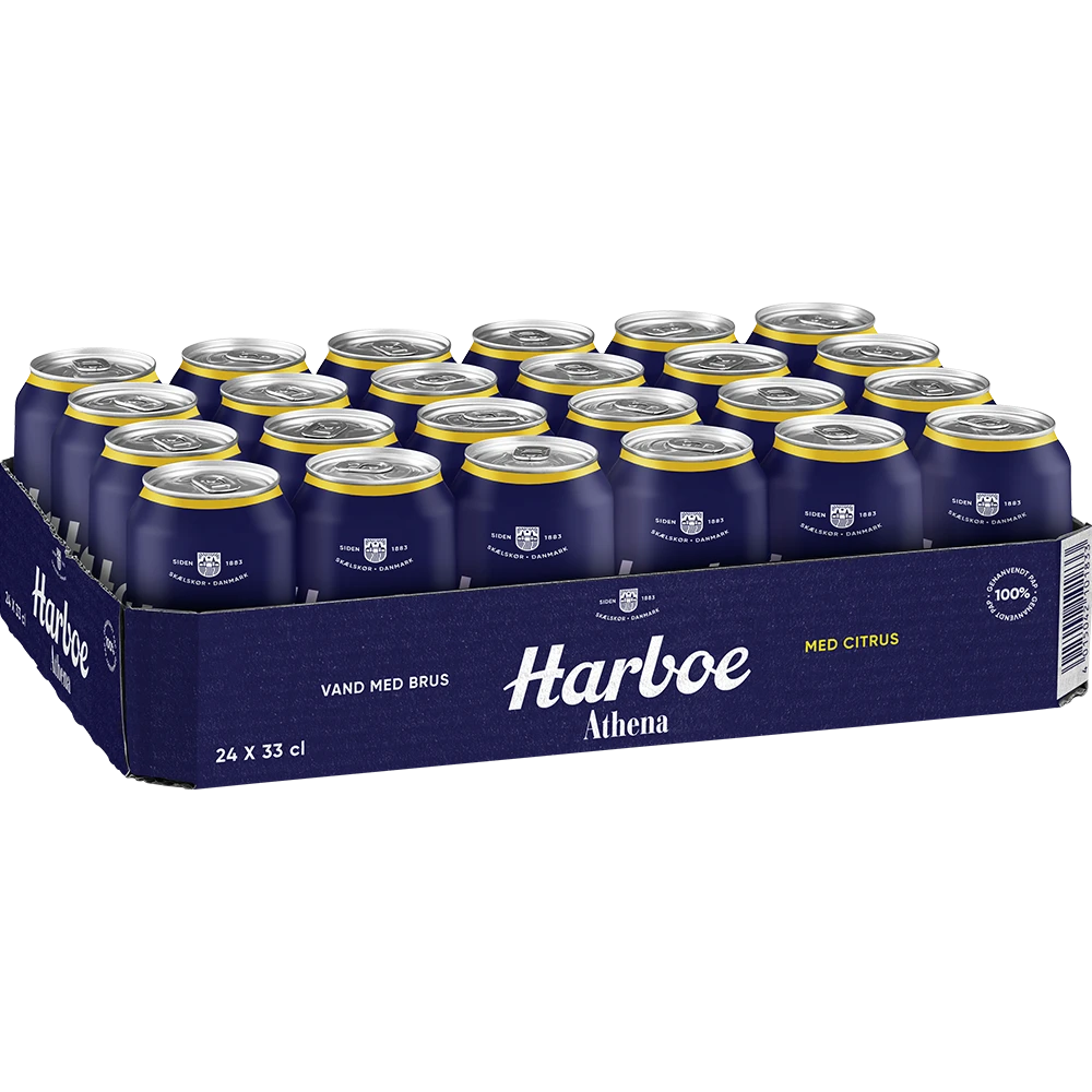 Harboe Athena Citrus 24x0,33L Dose zzgl. DPG Pfand