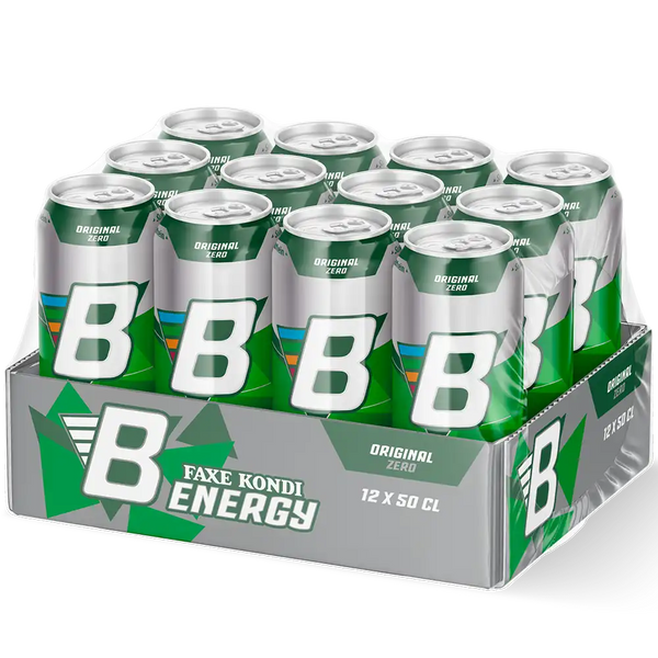Faxe Kondi Energy Original 0 Kalorien 12x0,5L Dose zzgl. DPG Pfand