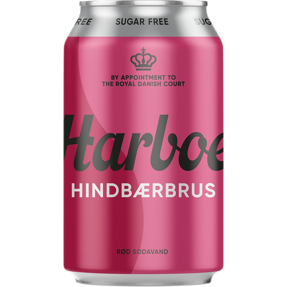 Harboe Hindbær 0% Sugar TRAY 24x 0,33L DS zzgl. DPG Pfand