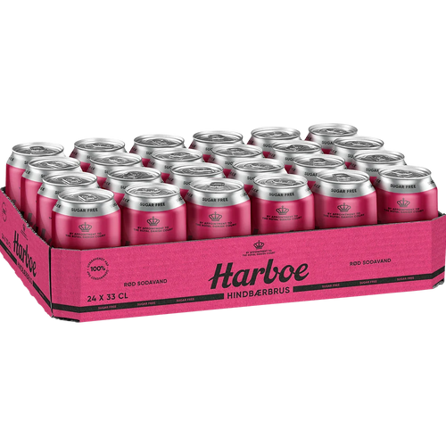 Harboe Hindbær 0% Sugar 24x0,33L Dose zzgl. DPG Pfand