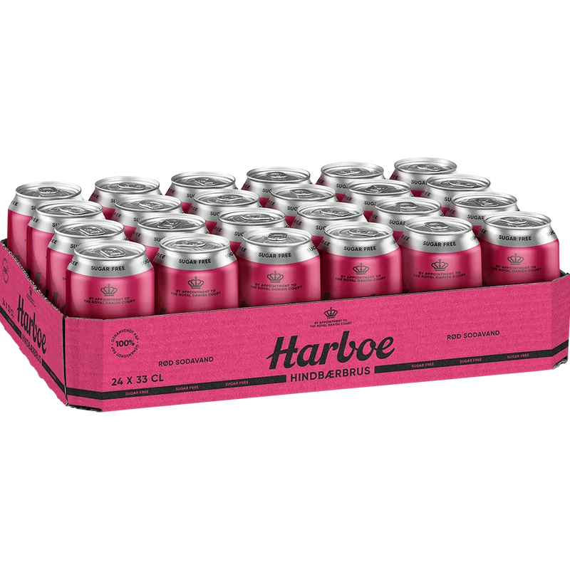 Harboe Hindbær 0% Sugar 24x0,33L DS. zzgl. DPG Pfand