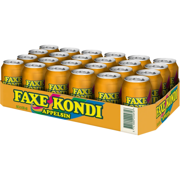 Faxe Kondi Appelsin 24x0,33L Dose zzgl. DPG Pfand