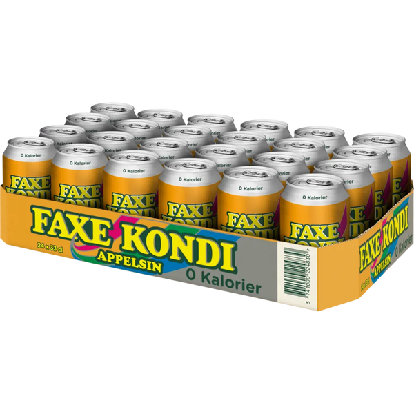 Faxe Kondi Appelsin Free 24x0,33L Dose zzgl. DPG Pfand