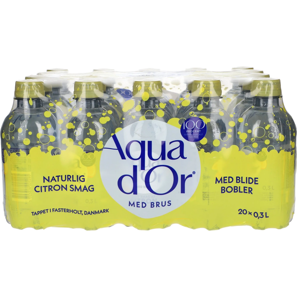 Aqua d'Or Brus Citrus 20x0,3L Flasche zzgl. DPG Pfand