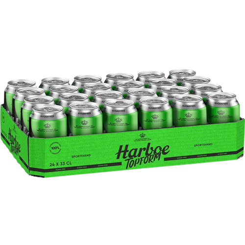 Harboe Topform 0% Sugar 24x0,33L Dose zzgl. DPG Pfand