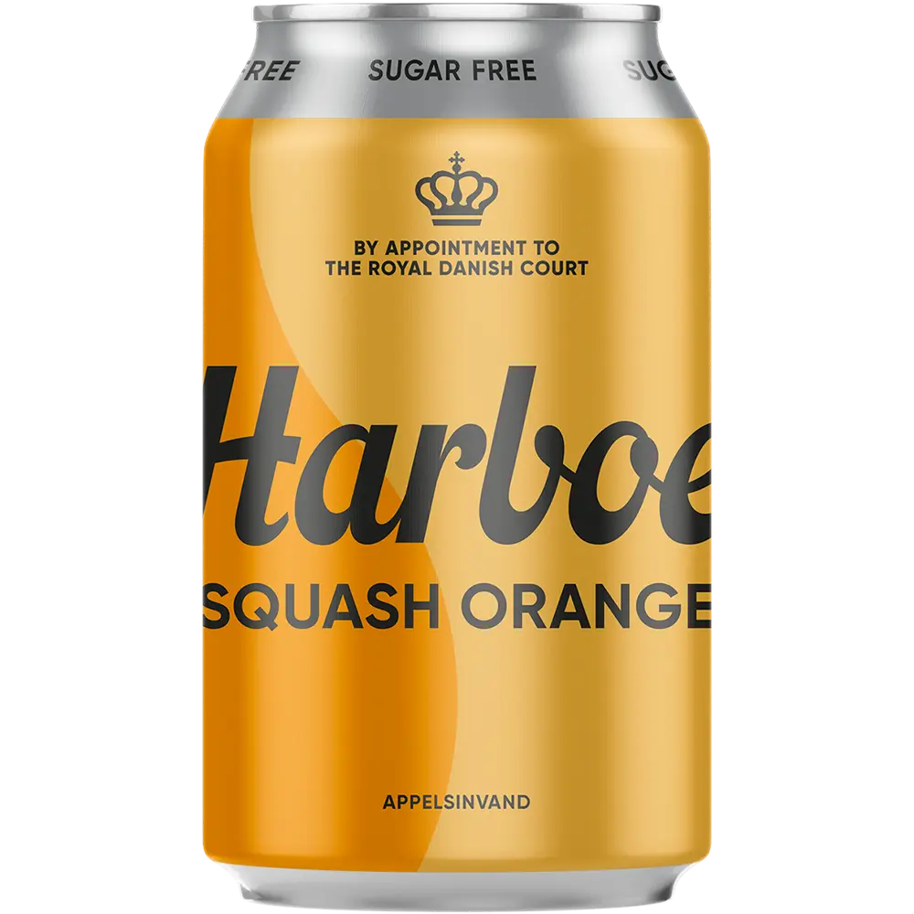 Harboe Squash Orange 0% Sugar 24x0,33L Dose zzgl. DPG Pfand