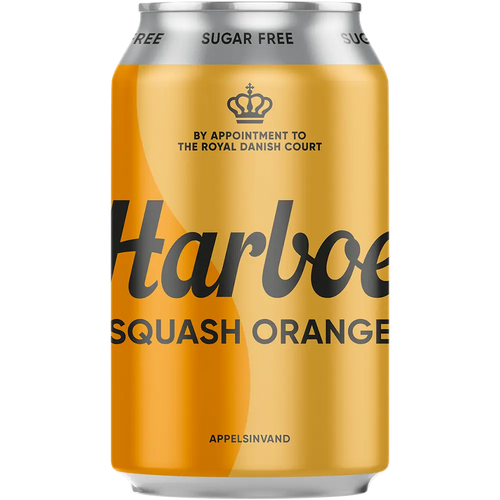 Harboe Squash Orange 0% Sugar 24x0,33L DS. zzgl. DPG Pfand