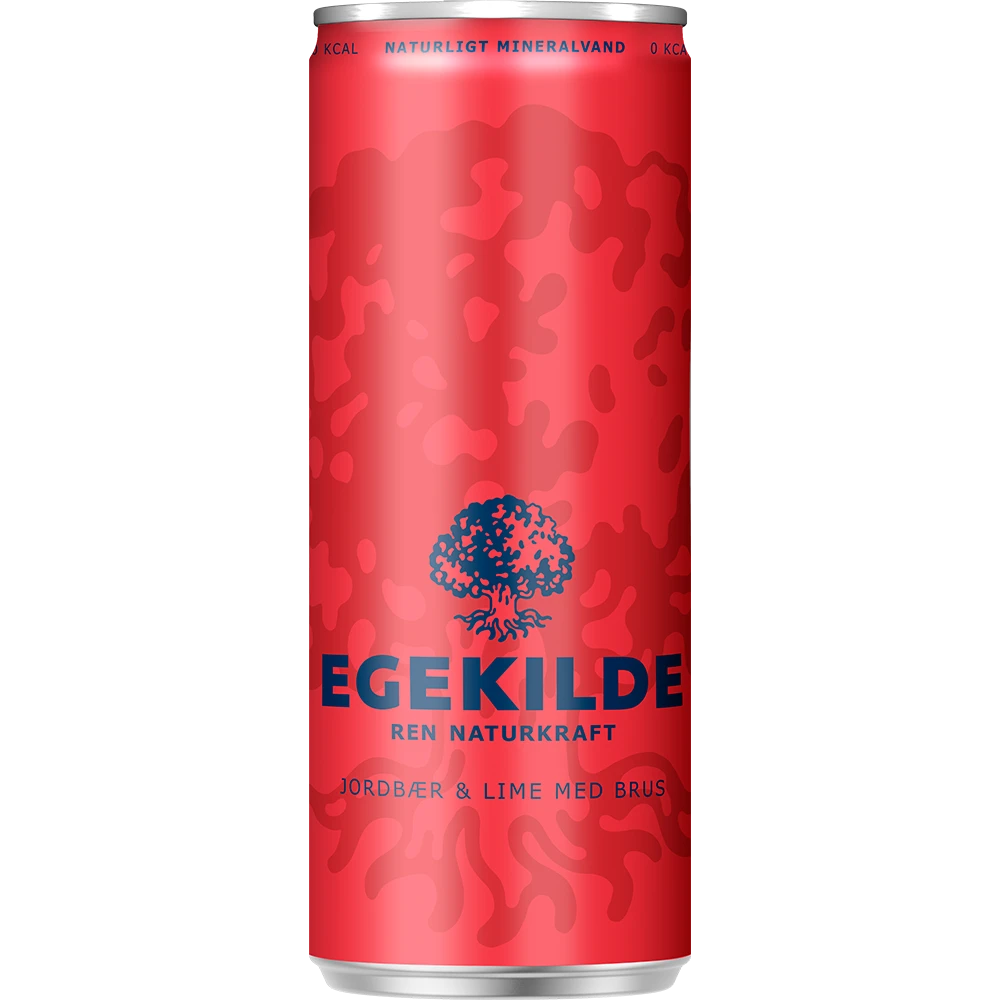 Egekilde Jordbær & Lime TRAY 24 zzgl. DPG Pfand