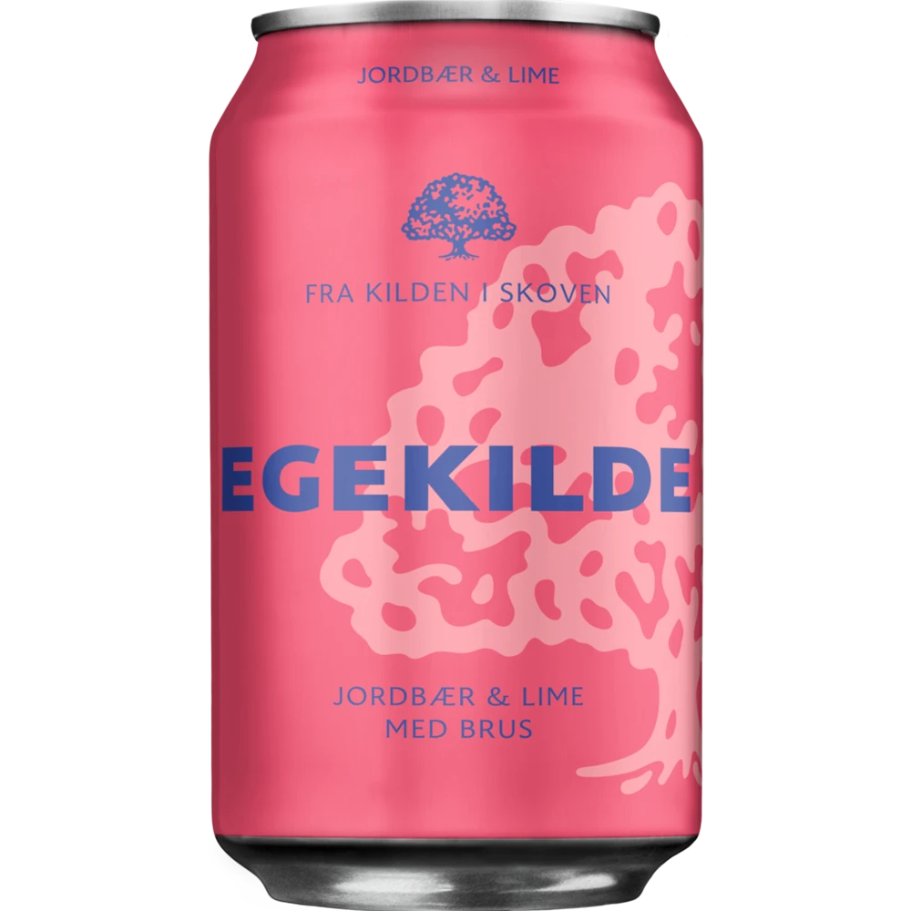 Egekilde Jordbær & Lime 24x0,33L Dose zzgl. DPG Pfand