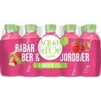 Aqua d'Or Sparkles Rabarber & Jordbær 20x0,3L Flasche zzgl. DPG Pfand