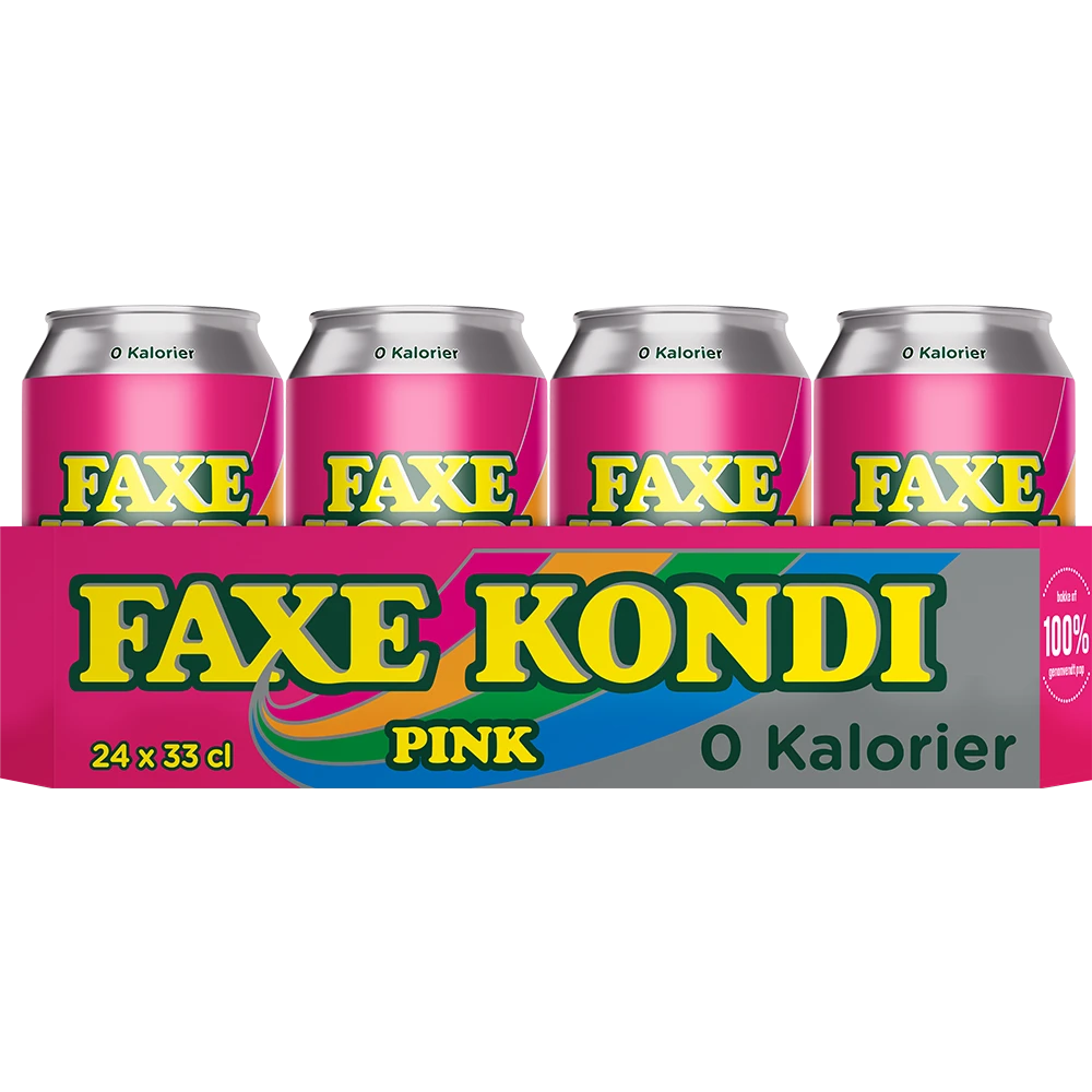 Faxe Kondi Pink 0 Kalorier TRAY 24 zzgl. DPG Pfand