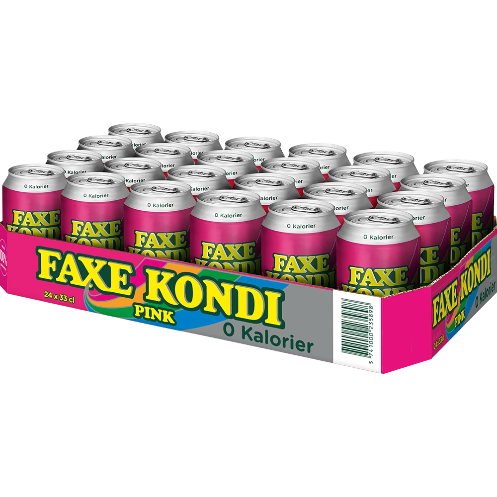 Faxe Kondi Pink 0 Kalorier TRAY 24 zzgl. DPG Pfand