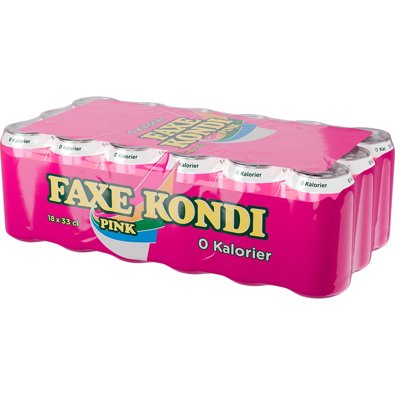 Faxe Kondi Pink 0 Kalorier 18x0,33L DS zzgl. DPG Pfand