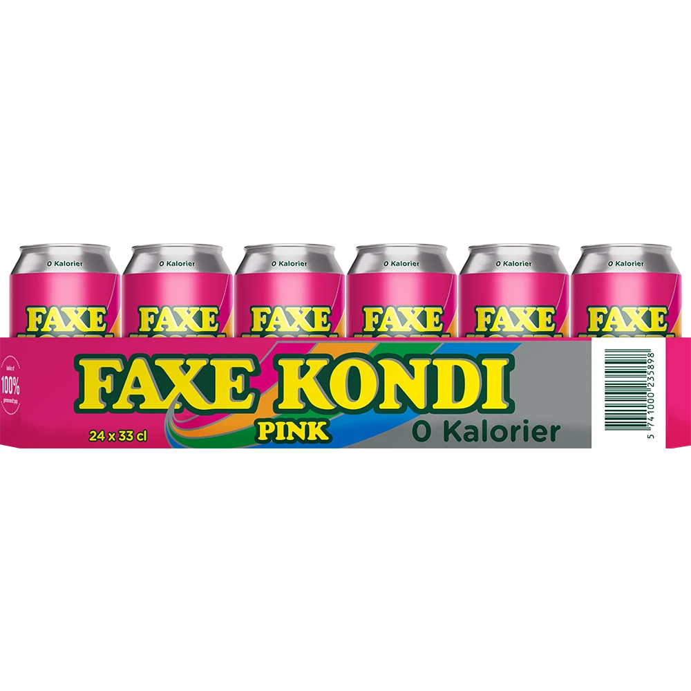Faxe Kondi Pink 0 Kalorier TRAY 24 zzgl. DPG Pfand