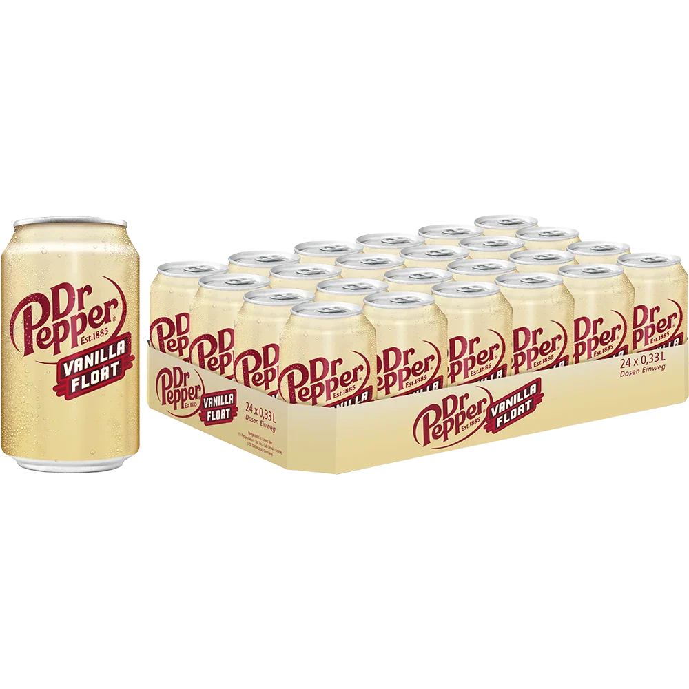 Dr. Pepper Vanilla Float 24x0,33L DS zzgl. DPG Pfand