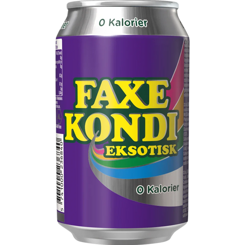 Faxe Kondi Eksotisk 0 kalorier 18x0,33L Dose zzgl. DPG Pfand