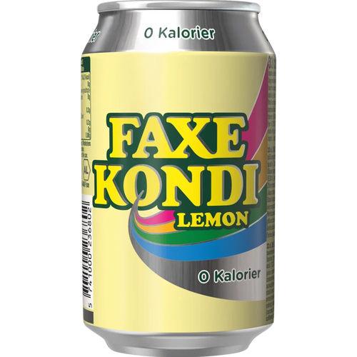 Faxe Kondi Lemon 0 kalorier 18x0,33L Dose zzgl. DPG Pfand