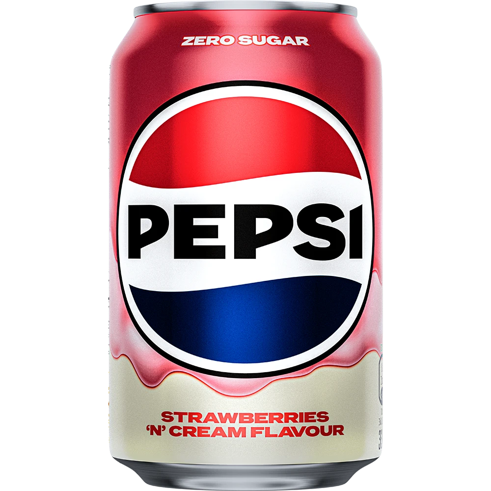 Pepsi Strawberries 'n' Cream Flavour 12x0,33L Dose zzgl. DPG Pfand