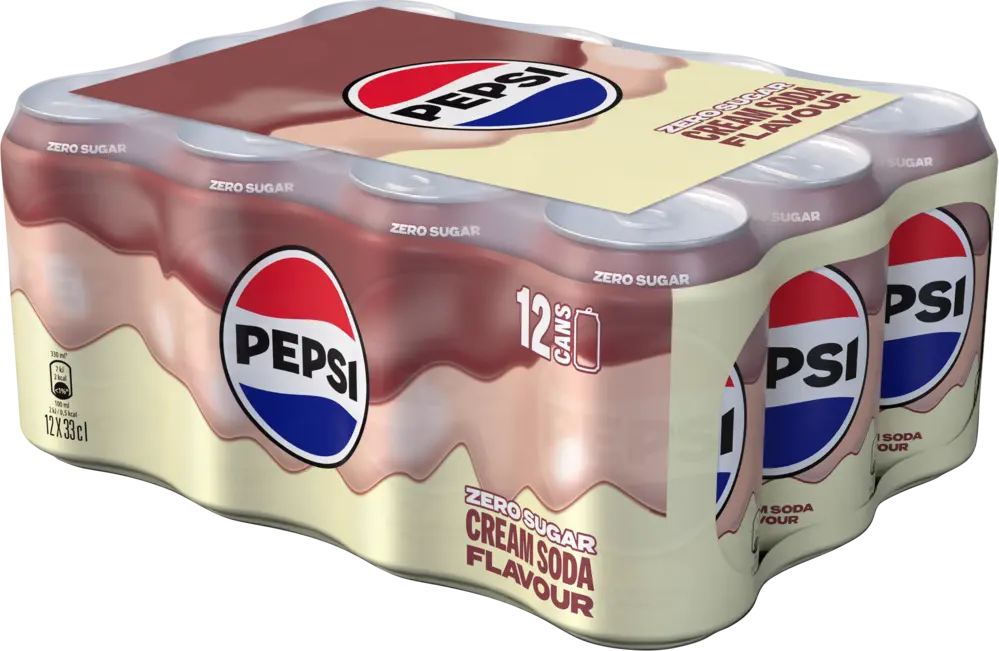 Pepsi Cream Soda Flavour 12x0,33L DS. zzgl. DPG Pfand