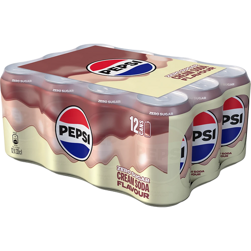 Pepsi Cream Soda Flavour 12x0,33L Dose zzgl. DPG Pfand