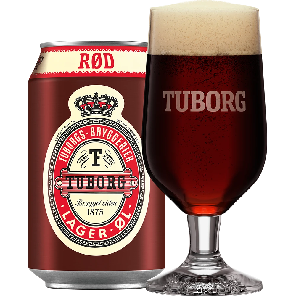 Tuborg Rød 4,3% TRAY 24x 0,33L DS zzgl. DPG Pfand