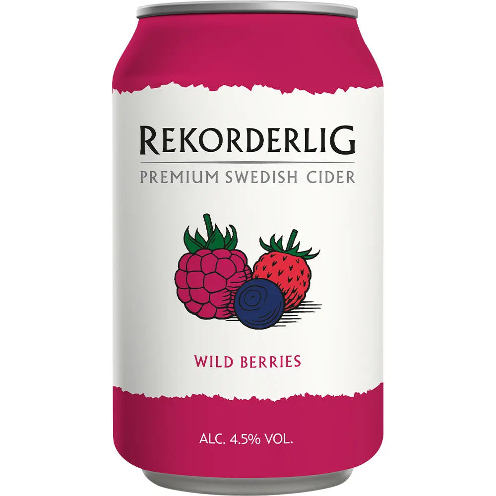 Rekorderlig Wild Berries 4,5% 24x 0,33 ltr zzgl. DPG Pfand - AllSpirits