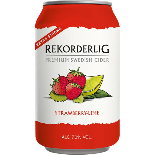Rekorderlig Strawberry Lime strong 7% 24x 0,33 ltr. zzgl. DPG Pfand - AllSpirits