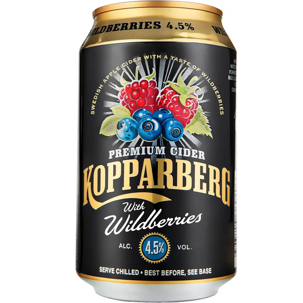 Kopparberg Wildberries 4,5% 24x 0,33 ltr. zzgl. DPG Pfand - AllSpirits
