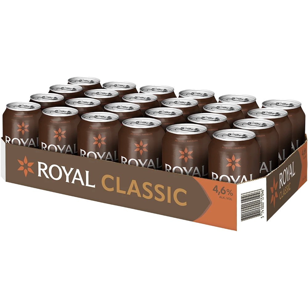 Royal Classic 4,6 % TRAY 24x 0,33L DS zzgl. DPG Pfand