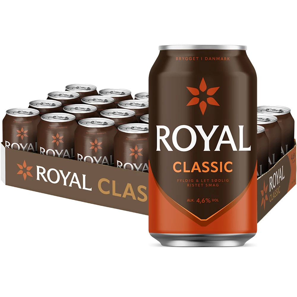 Royal Classic 4,6 % TRAY 24x 0,33L DS zzgl. DPG Pfand