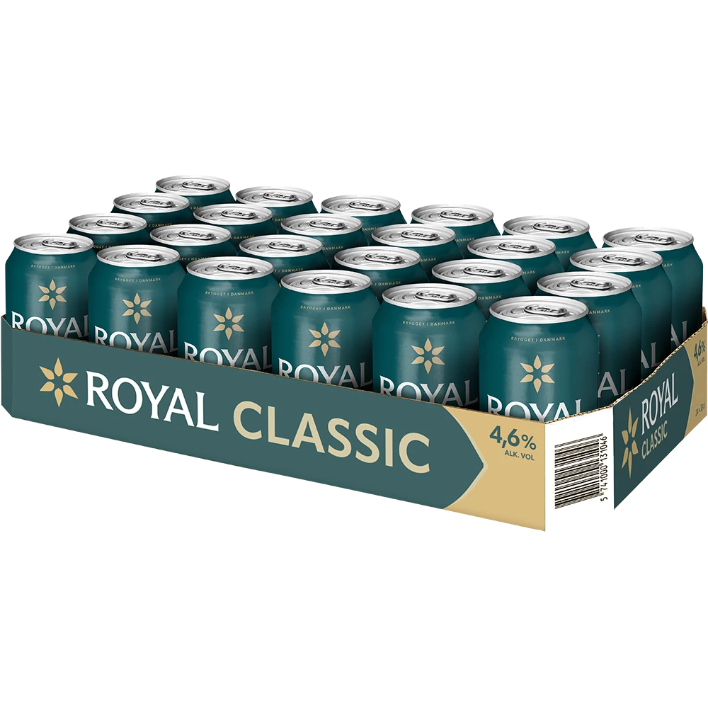 Royal Classic 4,6 % TRAY 24x 0,33L DS zzgl. DPG Pfand