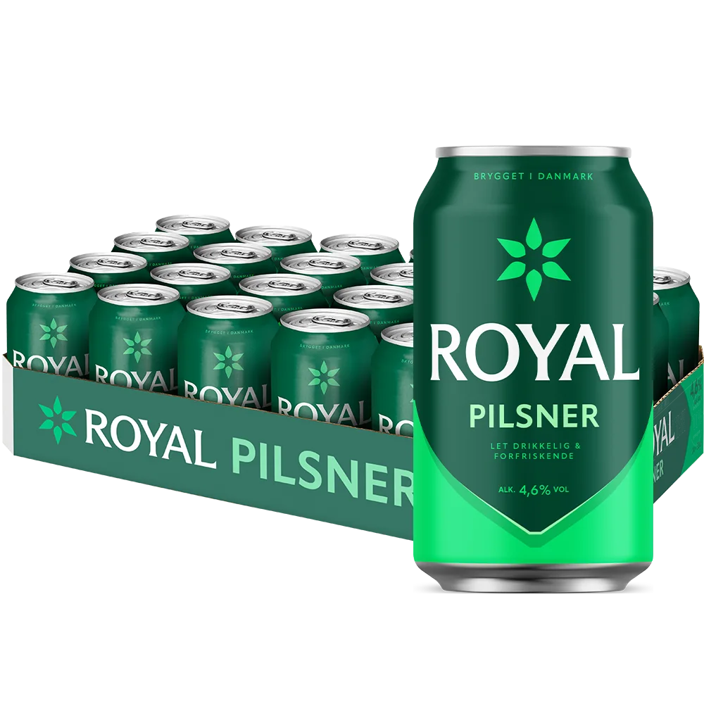 Royal Pilsener 4,6% 24x 0,33L Dose zzgl. DPG Pfand