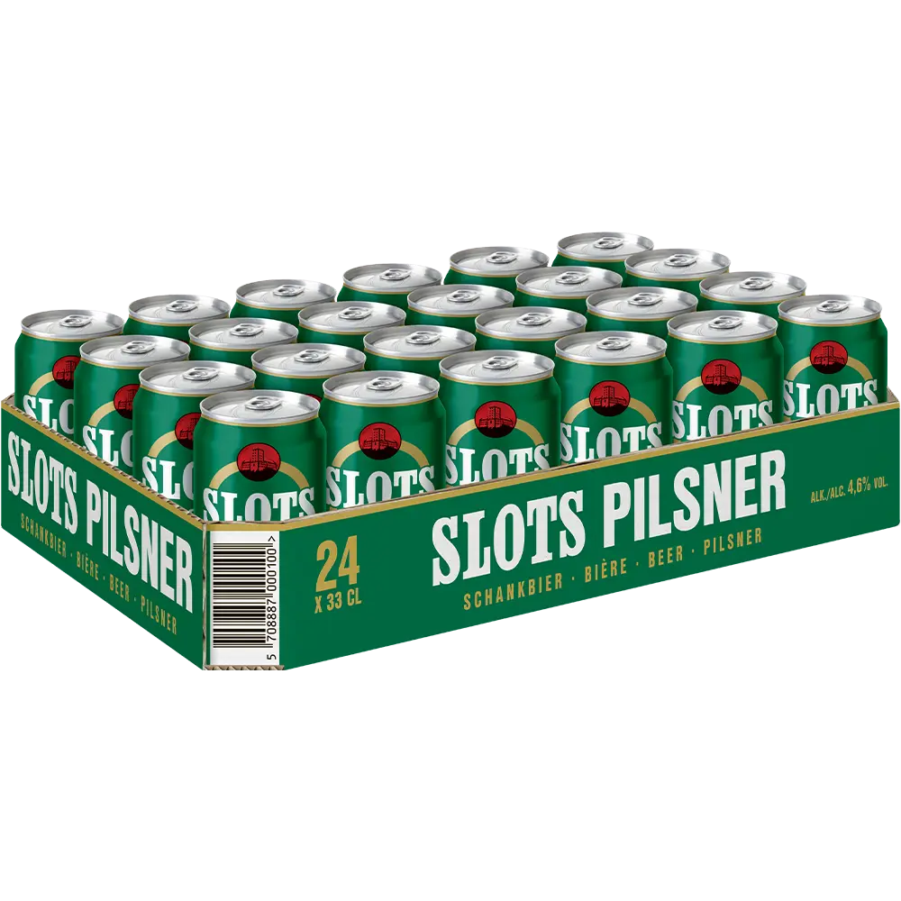 Slots Pilsner 4,6% 24 x 0,33 ltr. zzgl. DPG Pfand