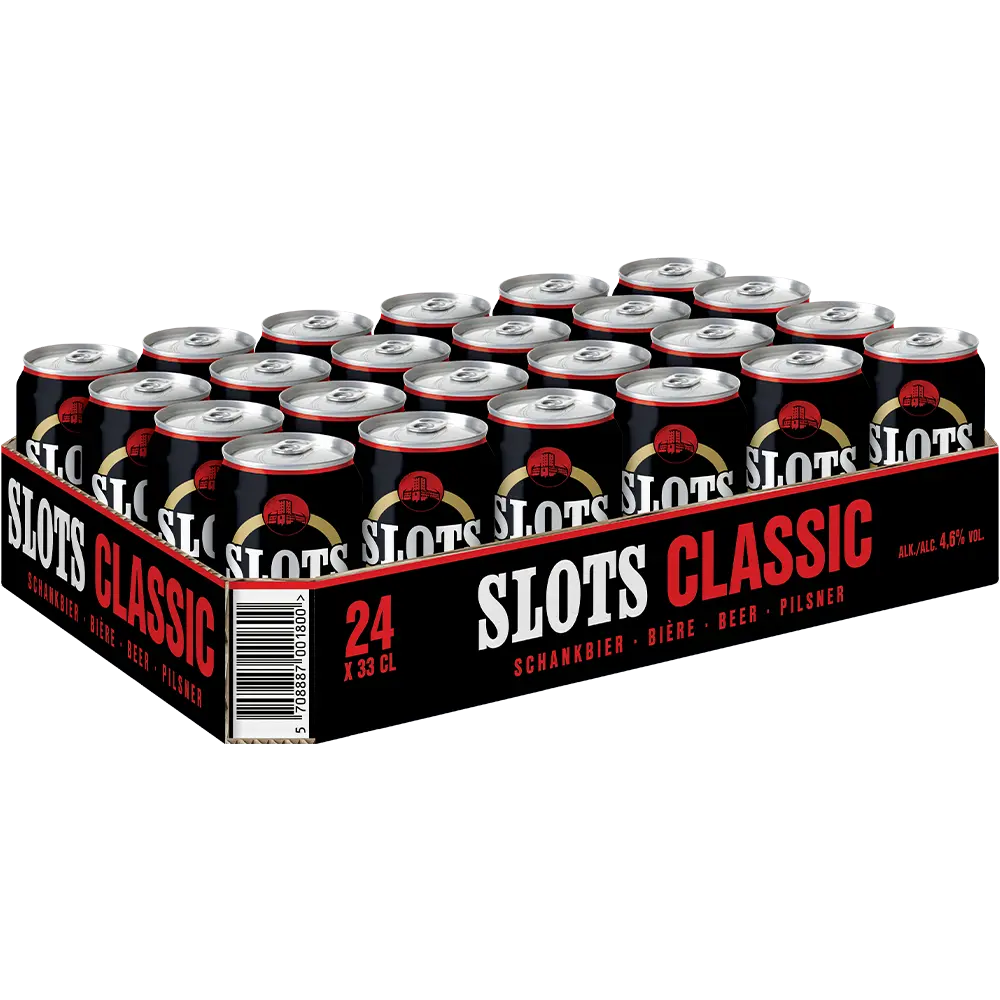 Slots Classic 4,6% TRAY 24x 0,33L DS zzgl. DPG Pfand