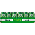 Tuborg Grøn Pilsner 4,6% 24x0,33L Dose zzgl. DPG Pfand