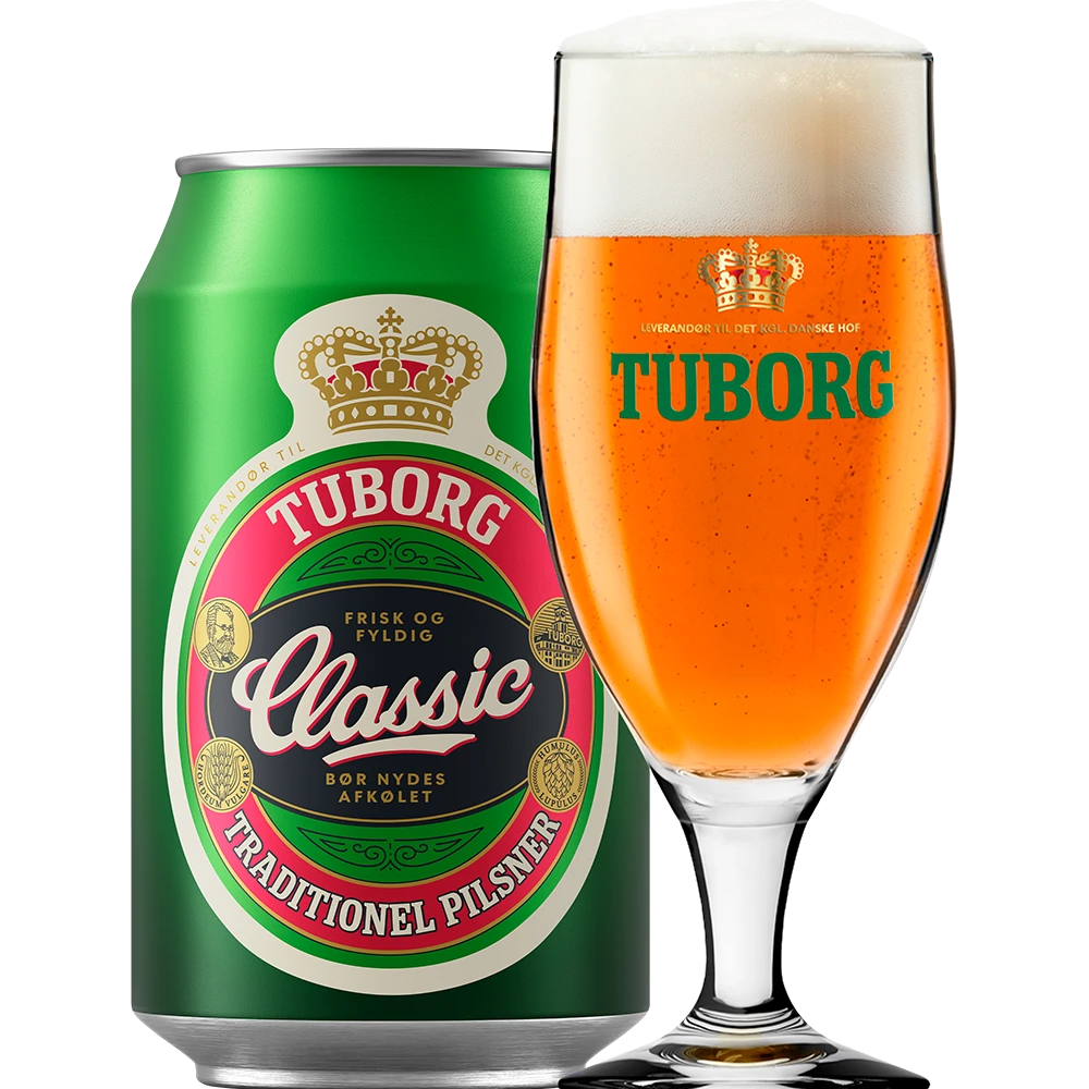 Tuborg Classic 4,6 % TRAY 24x 0,33L DS zzgl. DPG Pfand