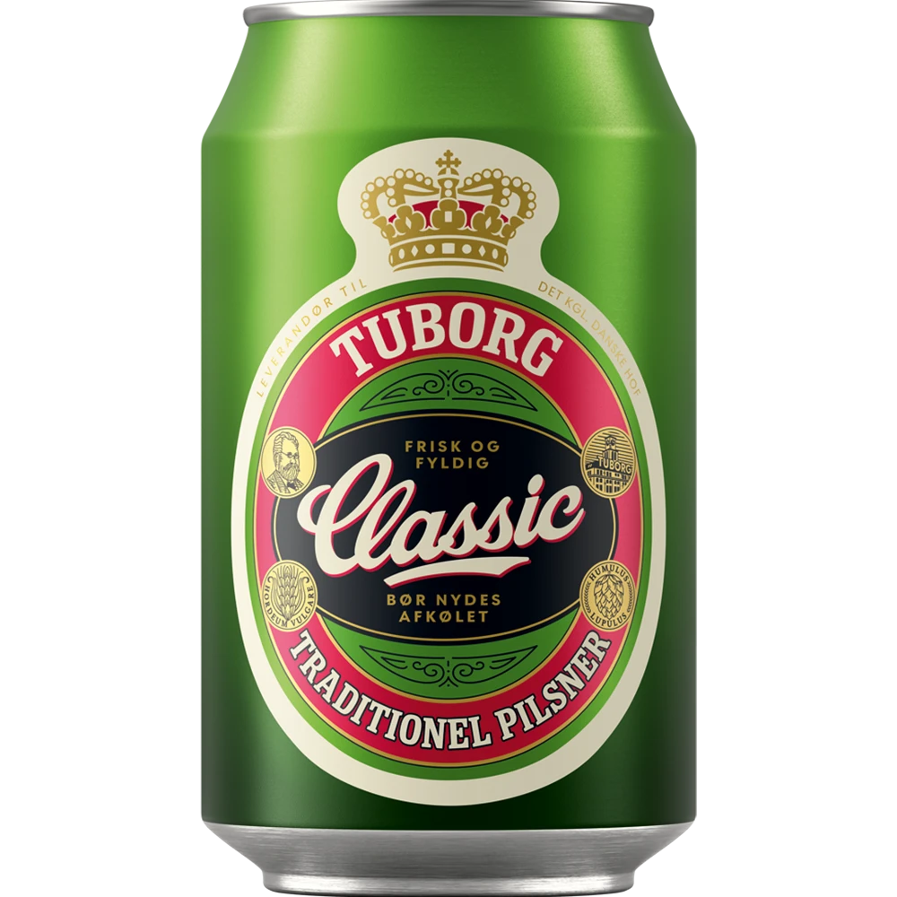 Tuborg Classic 4,6 % TRAY 24x 0,33L DS zzgl. DPG Pfand