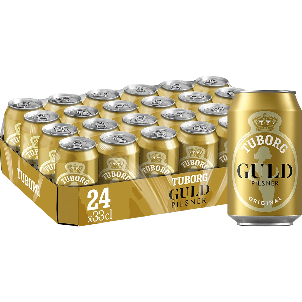 Tuborg Guld 5,6 % TRAY 24x 0,33L DS zzgl. DPG Pfand