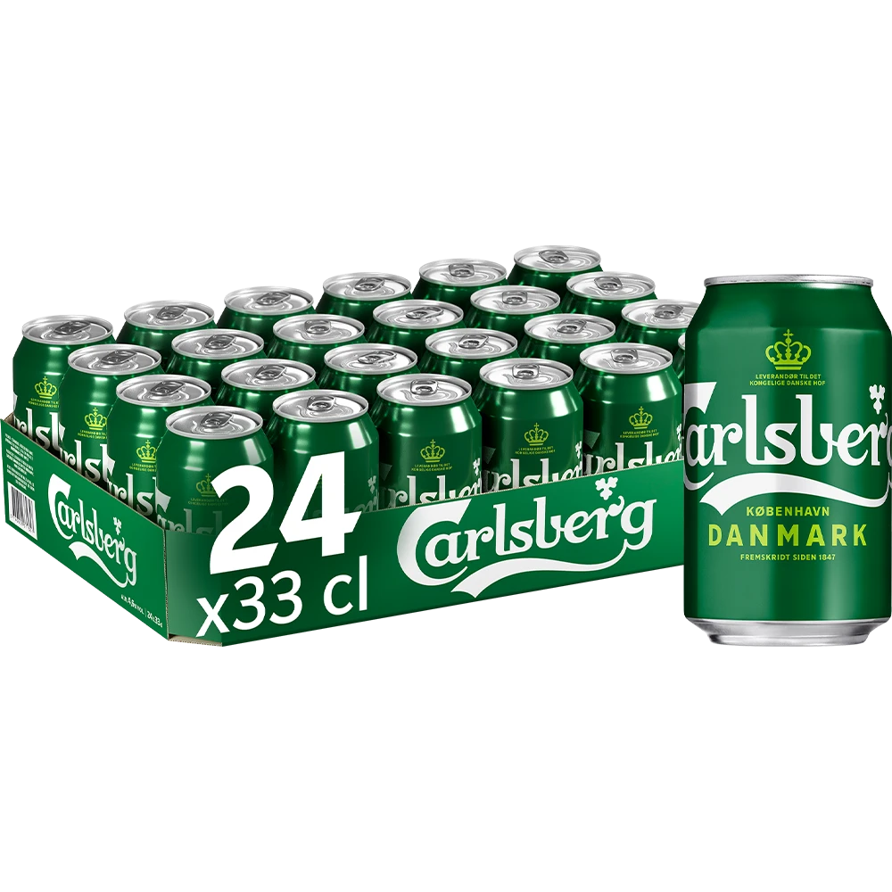 Carlsberg Pilsner 4,6% 24 x 0,33 ltr. zzgl. DPG Pfand