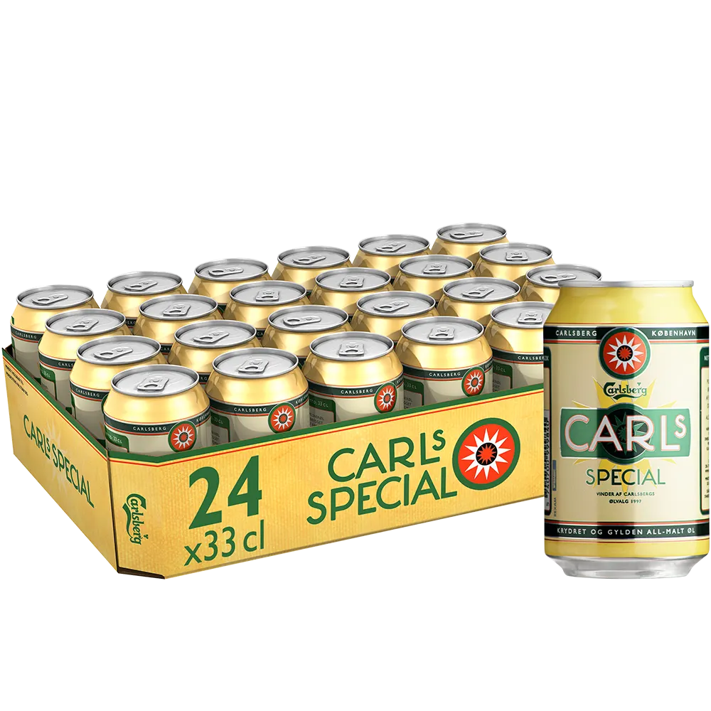 Carlsberg Carl's Special 4,4 % TRAY 24x 0,33L DS zzgl. DPG Pfand