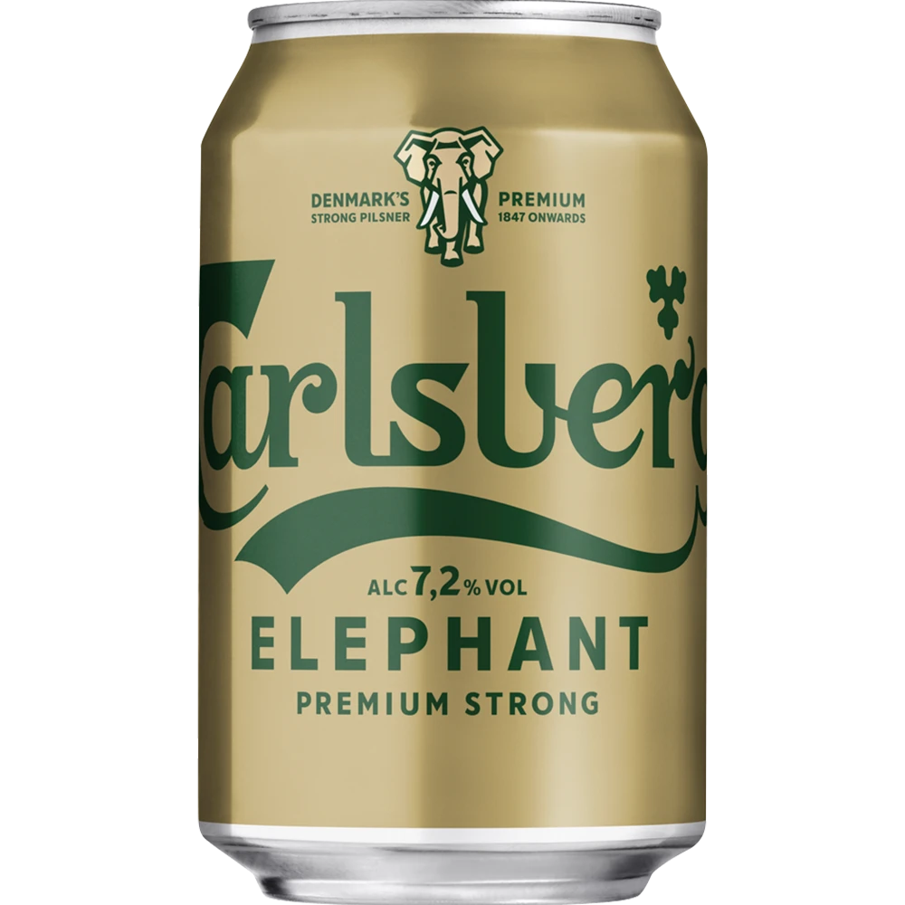 Carlsberg Elephant 7,2 % TRAY 24x 0,33L DS zzgl. DPG Pfand