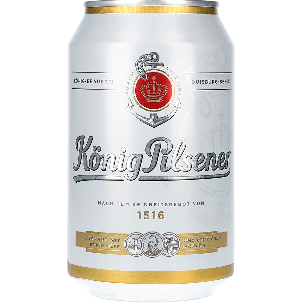 König Pilsener 4,9% TRAY 24x 0,33L DS zzgl. DPG Pfand