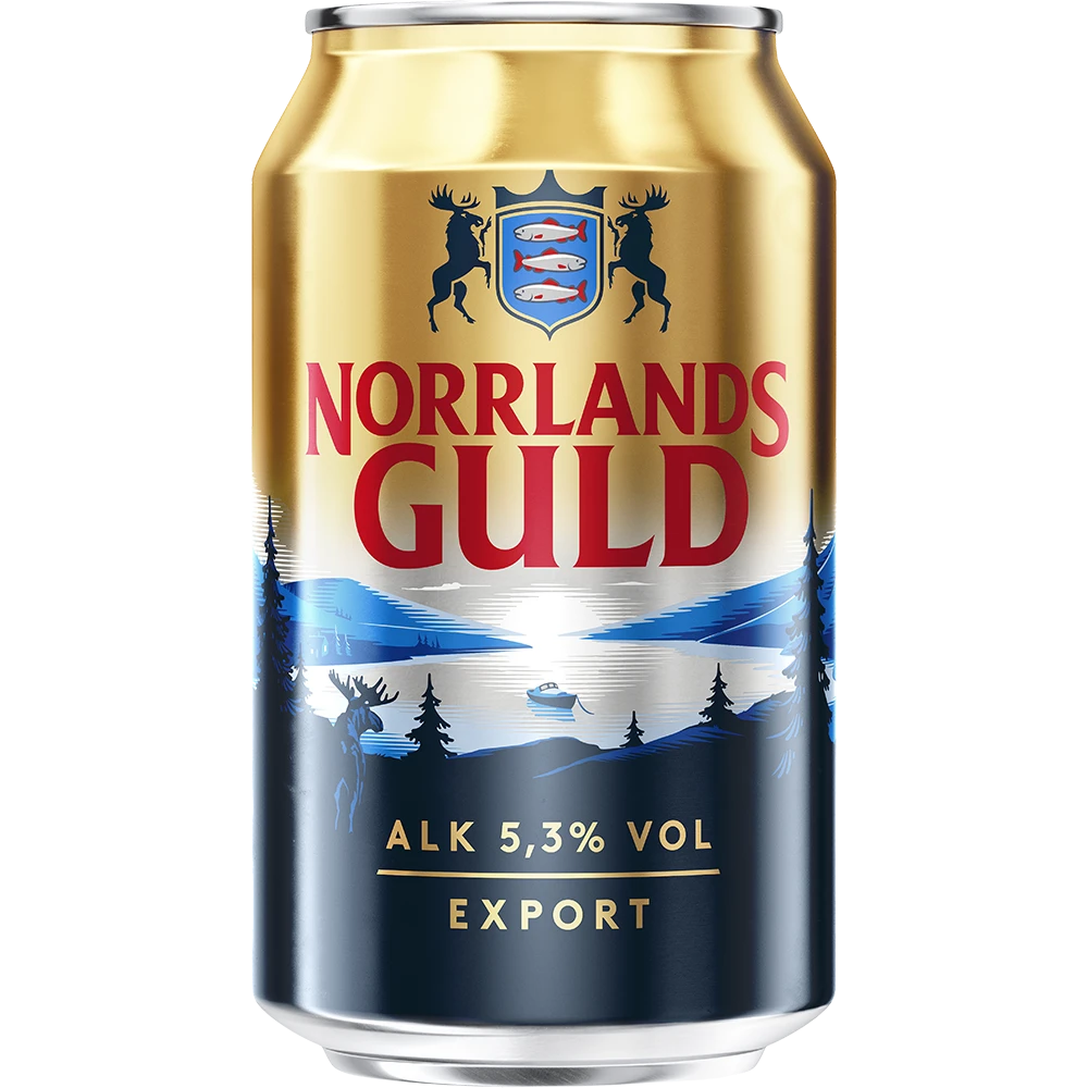 Norrlands Guld 5,3 % TRAY 24x 0,33L DS zzgl. DPG Pfand