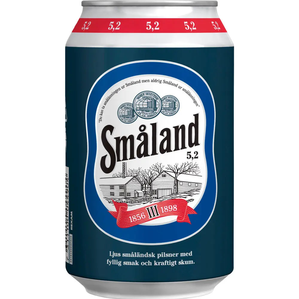 Smaland Premium Lager 5,2% 24x 0,33 ltr. zzgl. DPG Pfand - AllSpirits