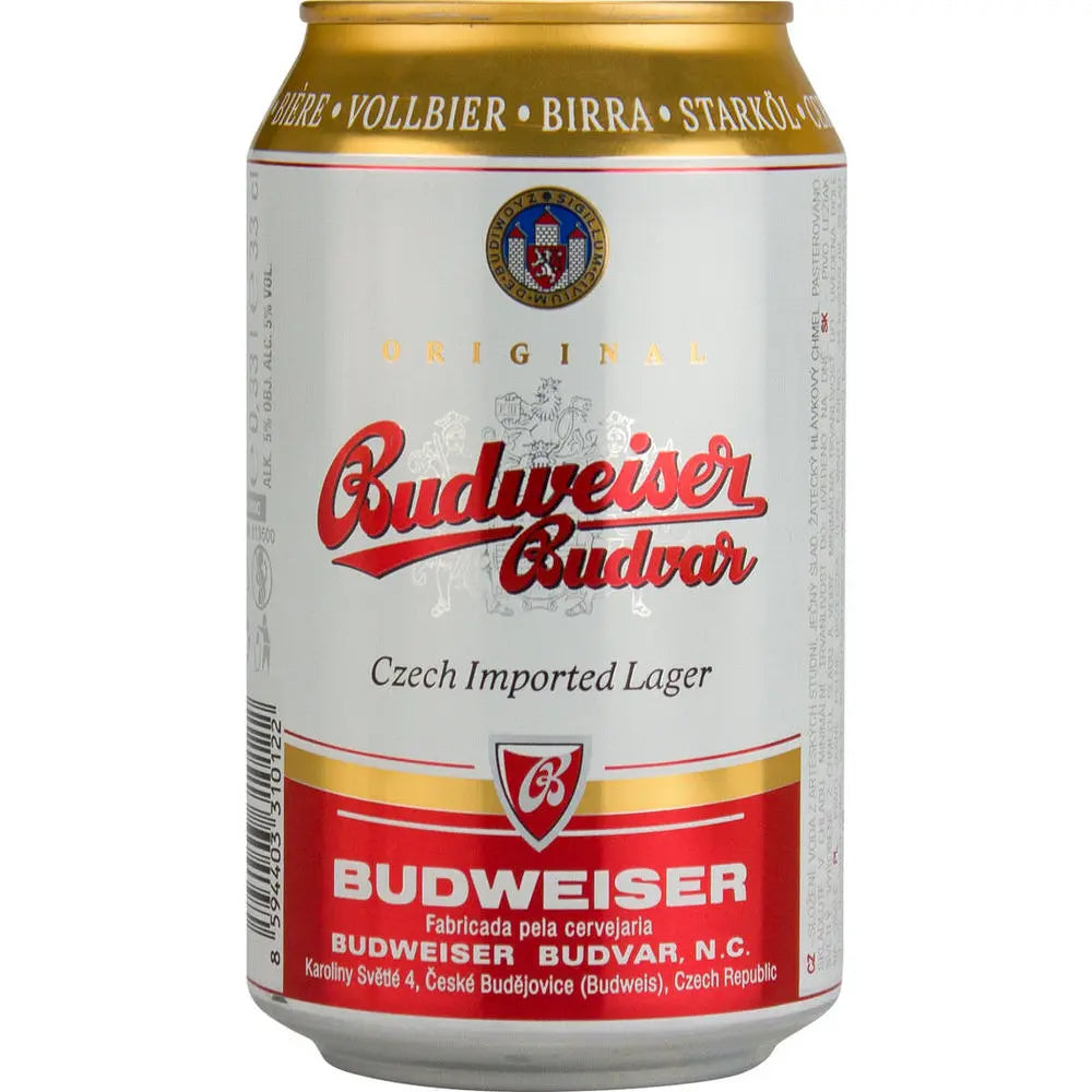 Budweiser 5% 24x 0,33 ltr. zzgl. DPG Pfand - AllSpirits