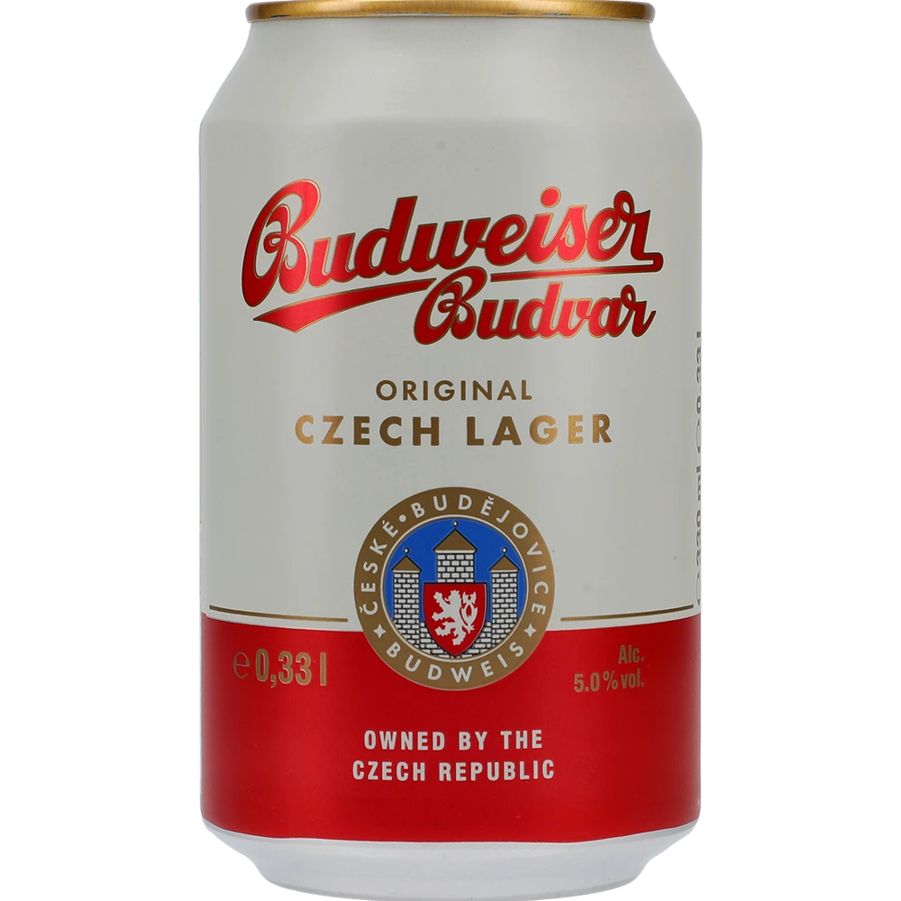 Budweiser Lager 5% TRAY 24x 0,33L DS zzgl. DPG Pfand