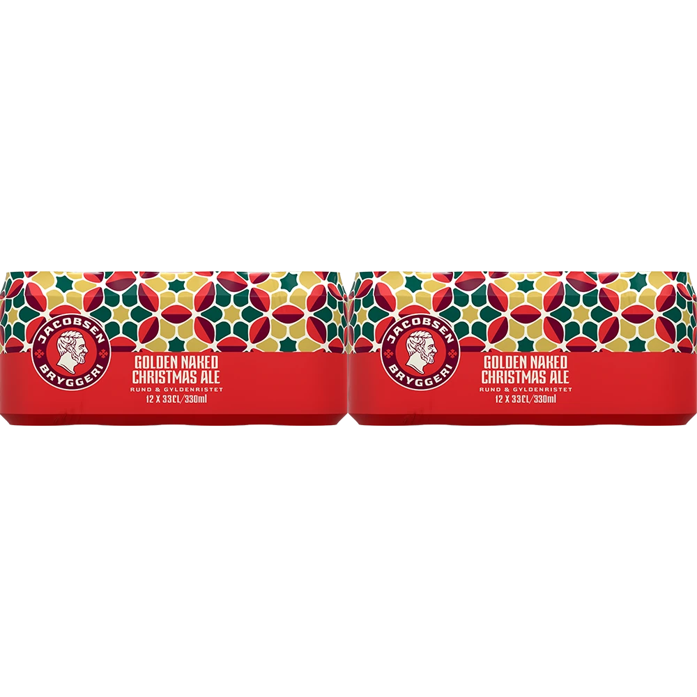 Jacobsen Golden Naked Christmas Ale 7,5% 24x0,33L Dose zzgl. DPG Pfand
