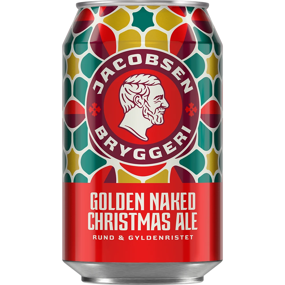 Jacobsen Golden Naked Christmas Ale 7,5% 24x0,33L Dose zzgl. DPG Pfand